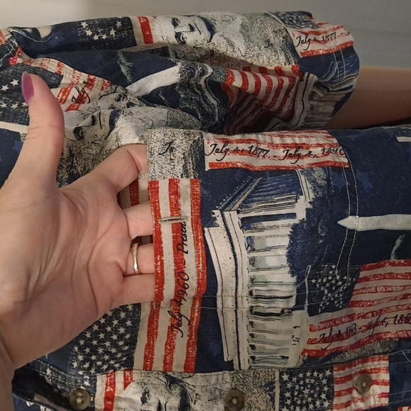 RedHead American Legacy Mount Rushmore Short-Sleeve Patriotic Shirt - Picture 3 of 6